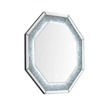 Crushed Diamonds LED Mirrored Console Table