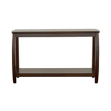 Dixon Rectangular Sofa Table With Lower Shelf Espresso