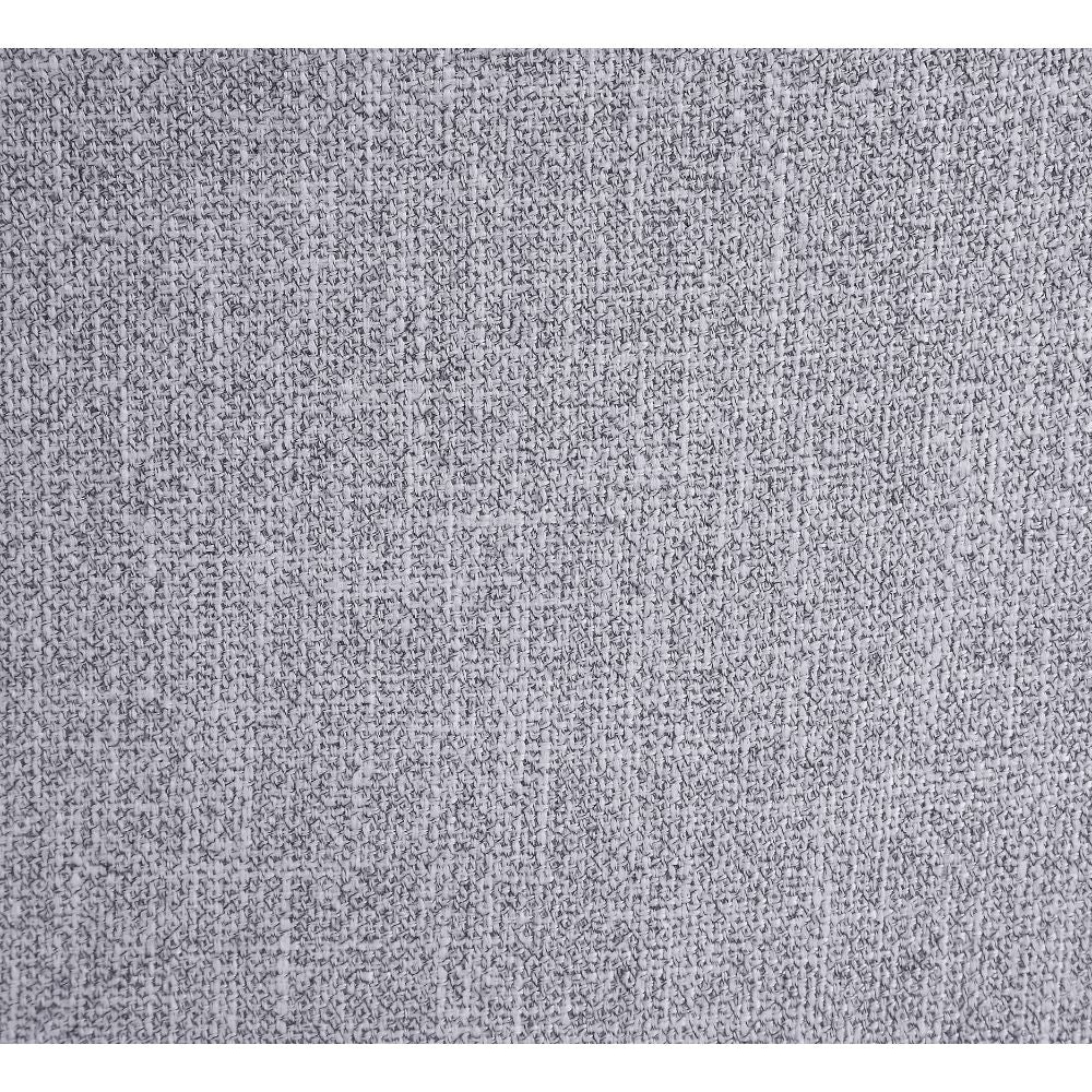 Merel Gray Linen & Gray Oak Finish Side Chair (Set-2)