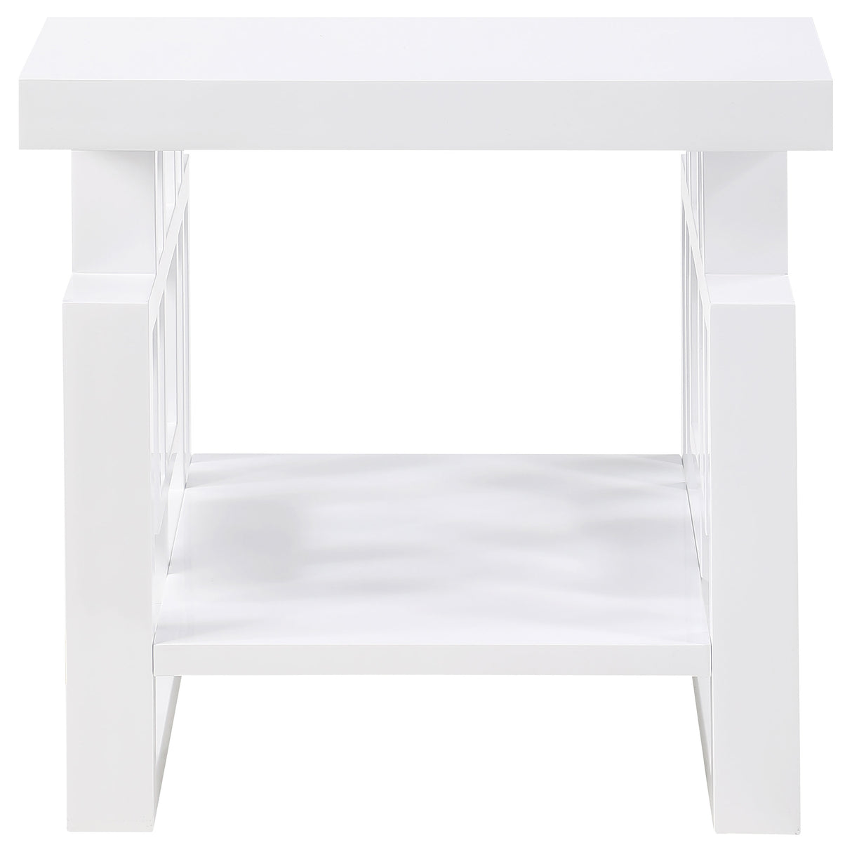 Schmitt 3-piece Coffee and End Table Set White High Gloss