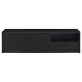 Murray 70-inch 2-door TV Stand Media Console Black