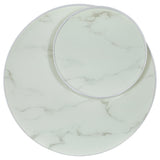 Briggs 3-piece Round Coffee and End Table Set White