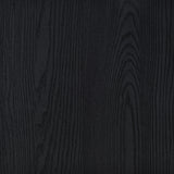 Max 2-piece Rectangular Coffee and End Table Set Black