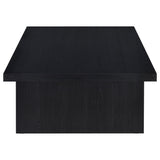 Max 3-piece Rectangular Coffee and End Table Set Black