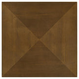 Westerly Square Wood Side End Table Walnut Brown