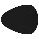 Odessa Triangular Solid Wood Coffee Table Black