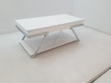 Marcia Rectangular Lift Top Coffee Table White High Gloss