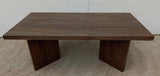 Andando Rectangular Solid Wood Coffee Table Mango Brown