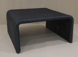 Cahya Woven Rattan Square Coffee Table Black