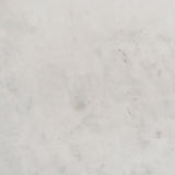 Astoria White Round Genuine Marble Side End Table