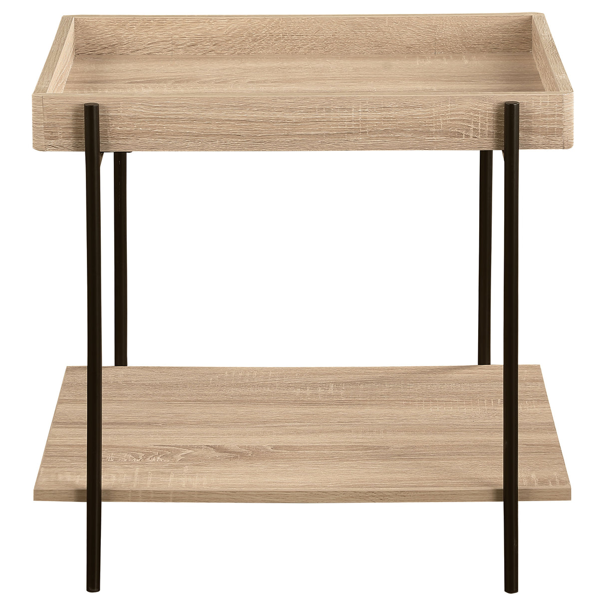 Fallon 3-piece Rectangular Coffee and End Table Set Natural