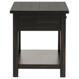 Payne 2-piece Coffee and 1-drawer End Table Set Java