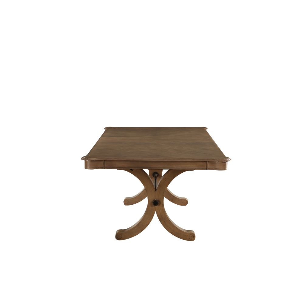 Harald Gray Oak Finish Dining Table