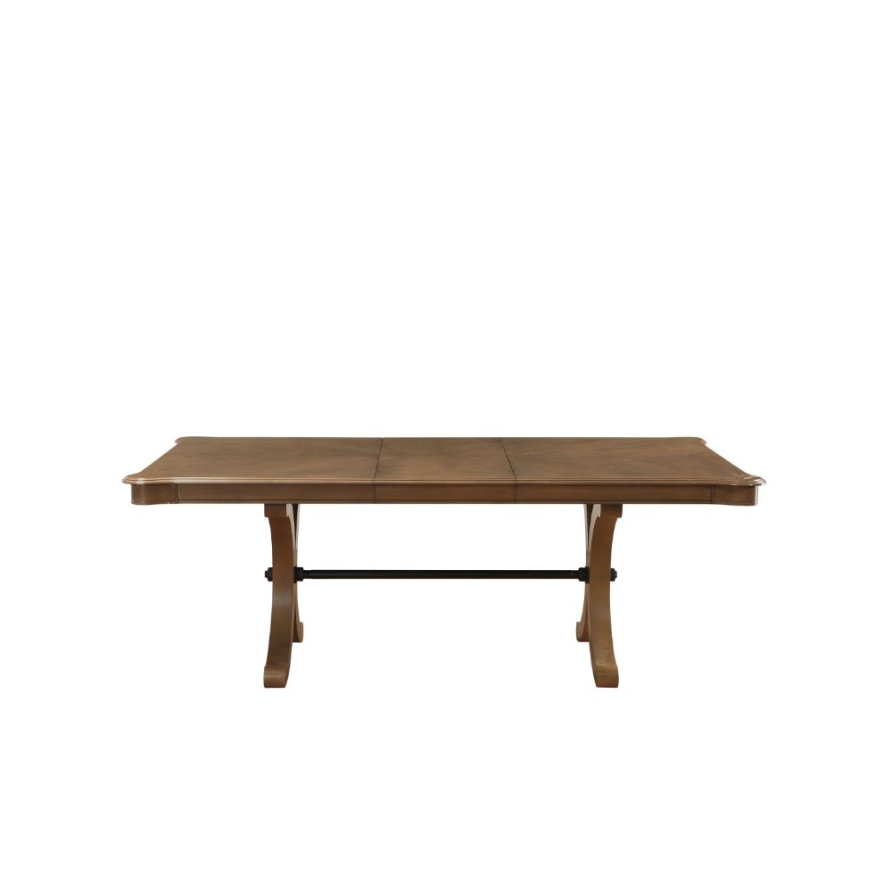 Harald Gray Oak Finish Dining Table