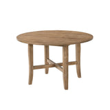 Kendric Rustic Oak Finish Dining Table