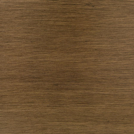 Morena Brushed Bronze Rectangular Tawny Glass Coffee Table