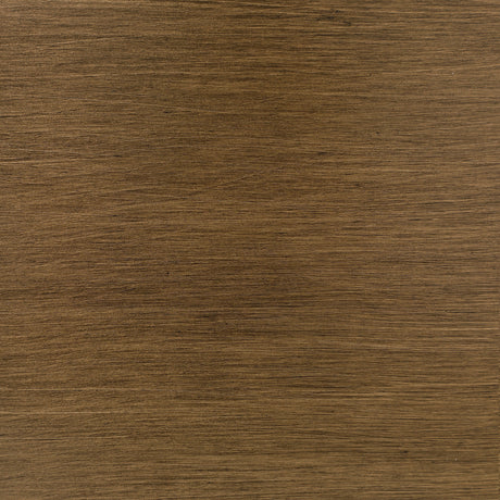 Morena Brushed Bronze Rectangular Tawny Glass Coffee Table