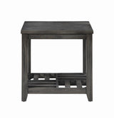 Cliffview 1-Shelf Rectangular End Table Grey
