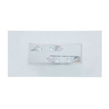 Gianna Clear Glass Top & Stainless Steel Dining Table