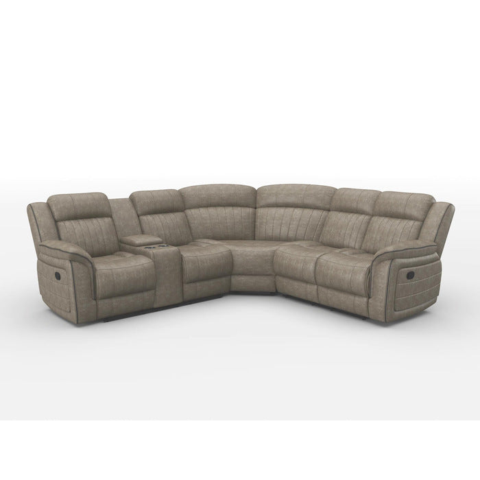 Centeroak 3-Piece Reclining Sectional With Left Console