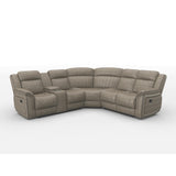 Centeroak 3-Piece Reclining Sectional With Left Console