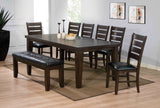 Urbana Espresso Finish Dining Table