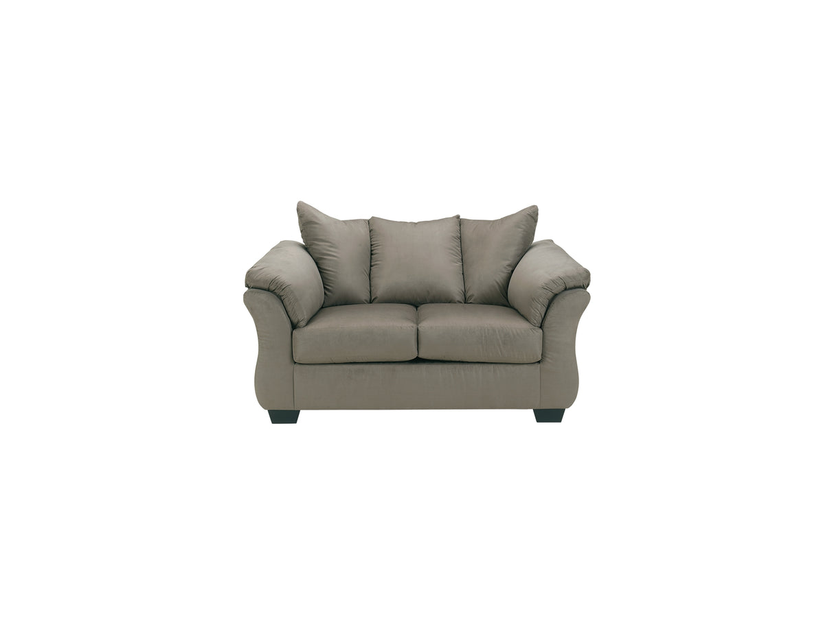 Darcy Cobblestone Sofa, Loveseat And Recliner