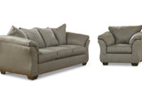 Darcy Cobblestone Sofa And Chair