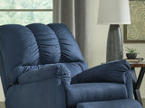 Darcy Blue Sofa And Recliner