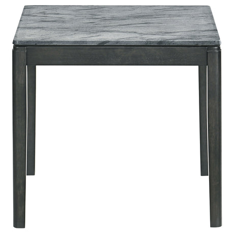Mozzi 3-piece Coffee and End Table Set Grey Faux Marble