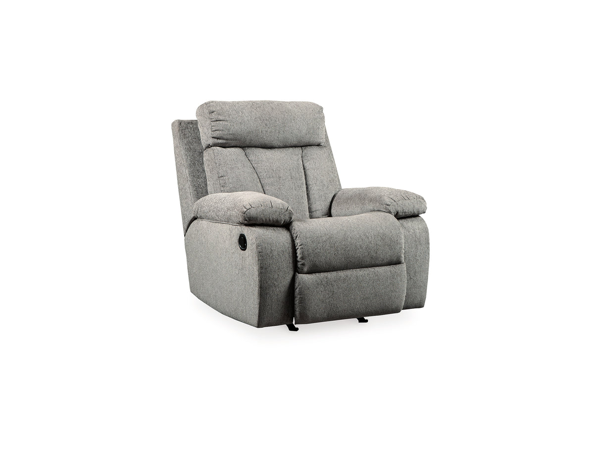 Mitchiner Fog Reclining Sofa With Recliner