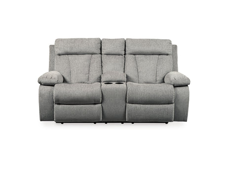 Mitchiner Fog Reclining Loveseat And Recliner