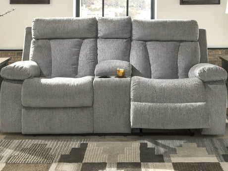 Mitchiner Fog Reclining Loveseat And Recliner