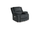 Draycoll Slate Power Reclining Sofa, Loveseat And Recliner