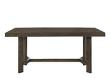 Farren Weathered Oak Finish Dining Table