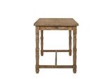 Farsiris Weathered Oak Finish Counter Height Table