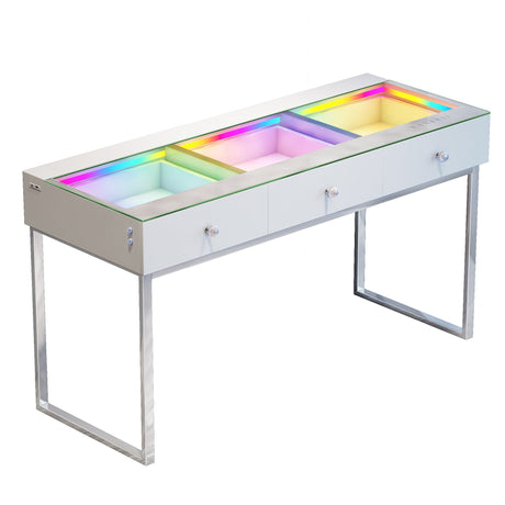 Billie Vanity Desk Pro - 3 Storage Drawers