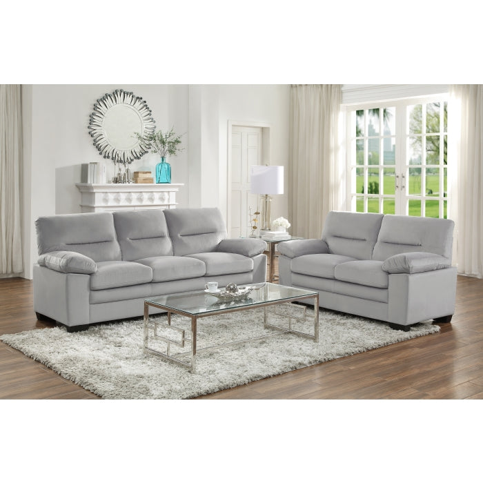 Keighly Gray Loveseat