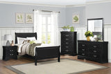 Mayville Black Nightstand