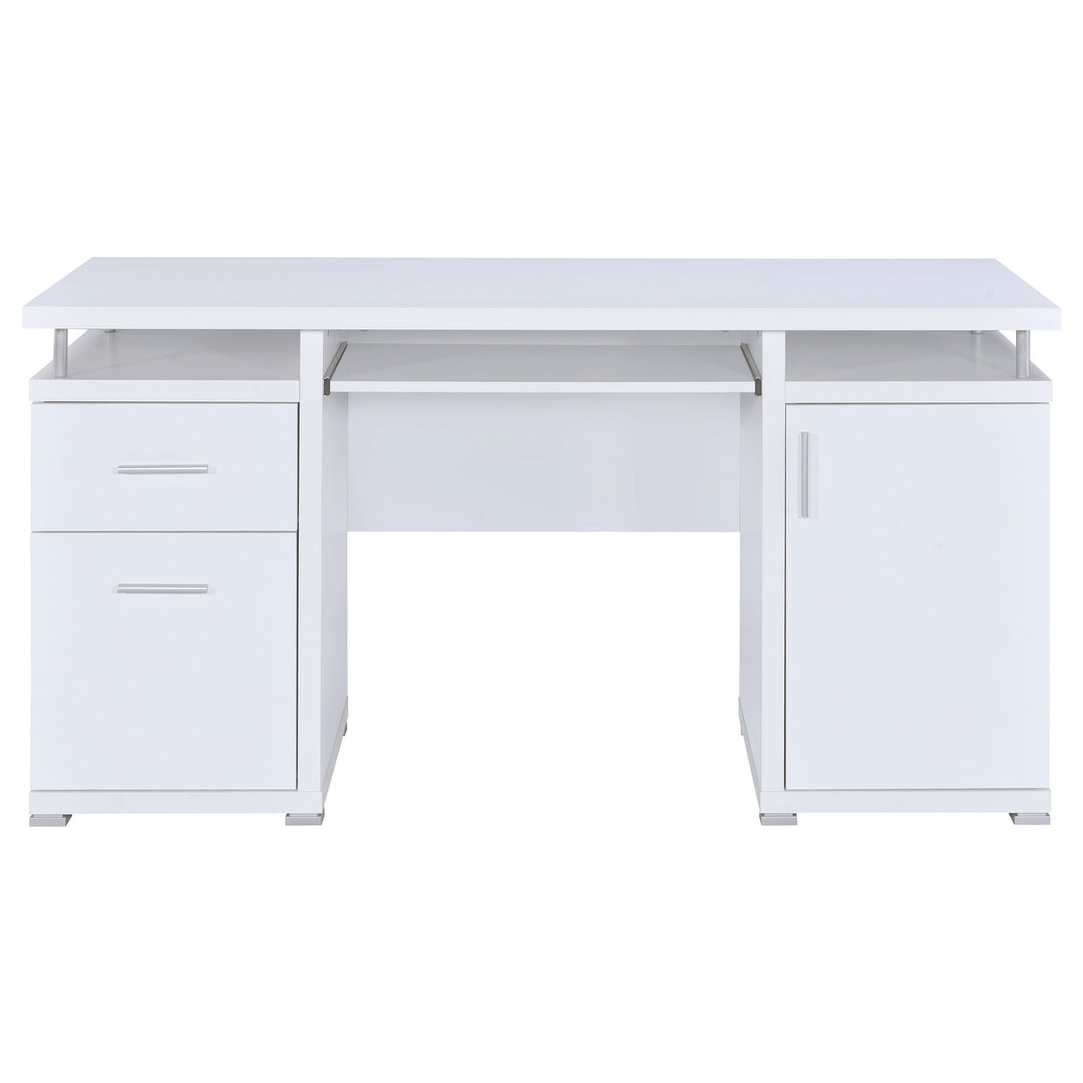 Tracy 2-Drawer Computer Desk White