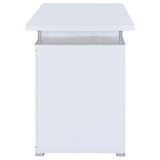 Tracy 2-Drawer Computer Desk White