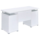 Tracy 2-Drawer Computer Desk White