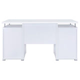 Tracy 2-Drawer Computer Desk White