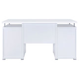 Tracy 2-Drawer Computer Desk White