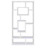 Howie 10-Shelf Bookcase White