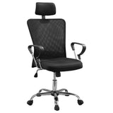 Stark Mesh Back Office Chair Black And Chrome