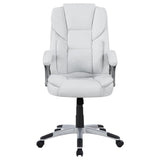 Kaffir Adjustable Height Office Chair White And Silver