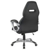 Bruce Adjustable Height Office Chair Black And Silver