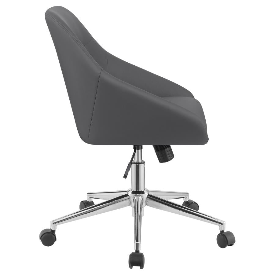 Jackman Upholstered Office Chair With Casters