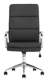 Ximena High Back Upholstered Office Chair Black